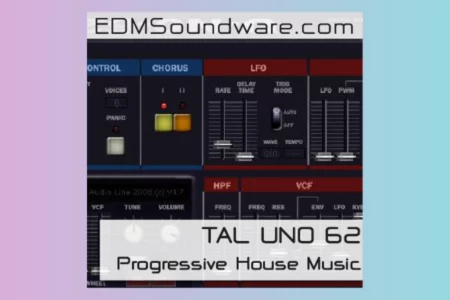 Featured image for “EDMSoundware released TAL UNO 62 Progressive House Soundpack for free”