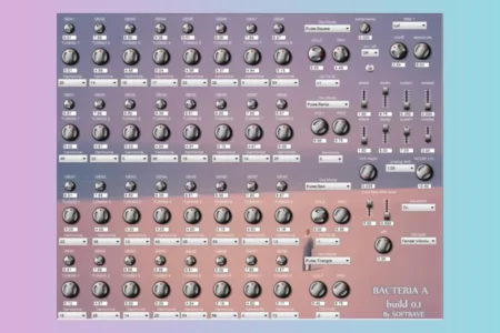 Featured image for “Bacteria A – 32 oscillators free VSTI synth by Softrave”