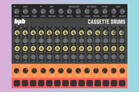 Featured image for “Bedroom Producers Blog released BPB Cassette Drums for free”